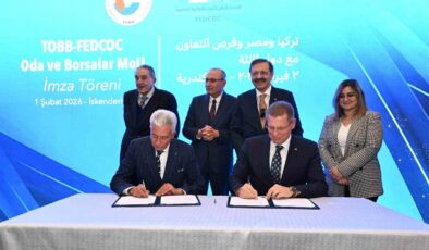 Manisa Ticaret Borsası’ndan Türkiye-Mısır ticaretine güçlü katkı