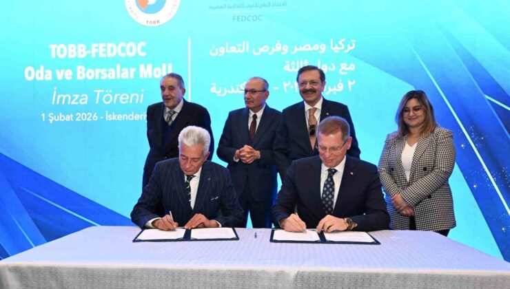 Manisa Ticaret Borsası’ndan Türkiye-Mısır ticaretine güçlü katkı