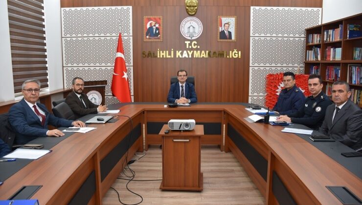 Salihli’de MSÜ Sınavı öncesi kritik toplantı