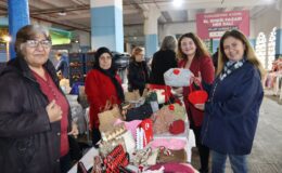 Yunusemre’de 14 Şubat temalı “Kadın El Emeği Pazarı” kuruldu