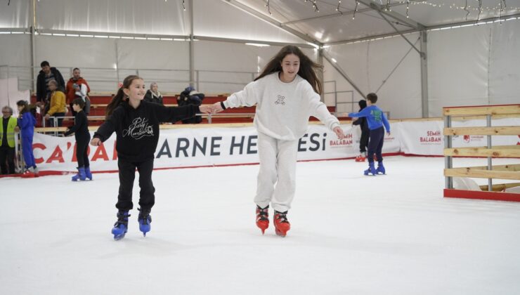 Yunusemre’de 7-17 yaş arası çocuklara ücretsiz buz pateni fırsatı