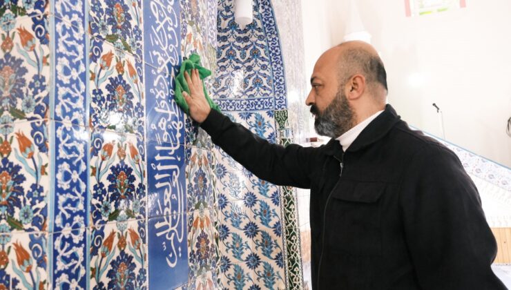 Yunusemre’de ibadethaneler ramazana hazırlanıyor