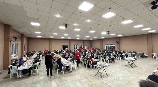 Alaşehir Killik’te birlik ve dayanışma sofrası kuruldu