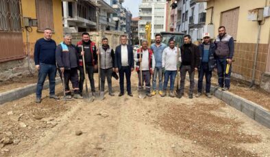 Alaşehir’de asfalt sezonu açıldı