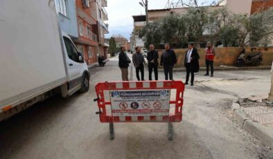 Barbaros’ta yollar yenileniyor