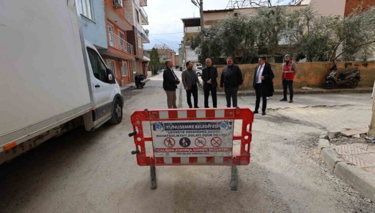 Barbaros’ta yollar yenileniyor