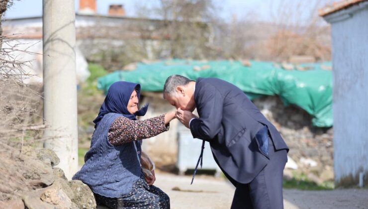Başkan Balaban Yuntdağı’nda vatandaşlarla bayramlaştı