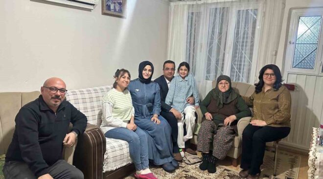 Kaymakam Dalak’tan şehit annesine vefa