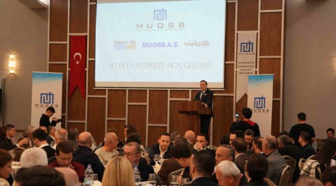Manisa sanayicisi Muradiye OSB’nin iftarında buluştu