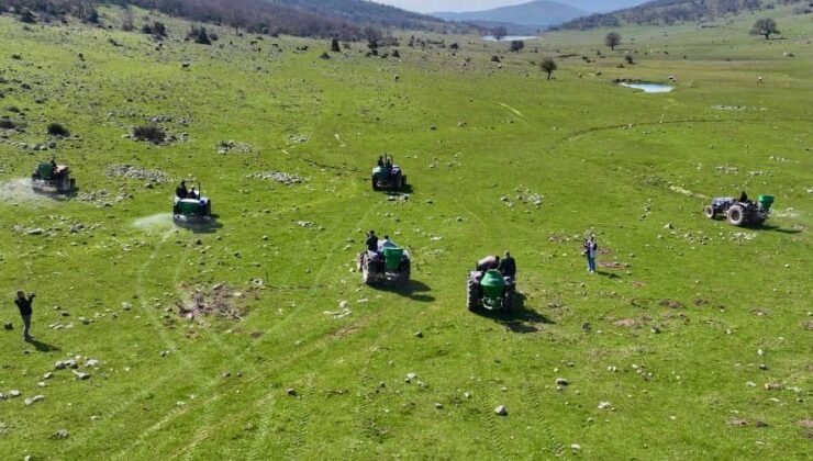 Manisa’da meralara 8,5 tonluk bereket