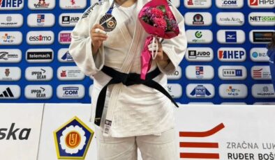 Manisalı Dirgen, Hırvatistan’da gümüş madalya kazandı