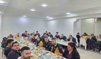 Sağlıkçılar iftar sofrasında buluştu