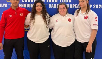 Salihlili 4 judocu Avrupa Kupası’nda milli formayı giyecek