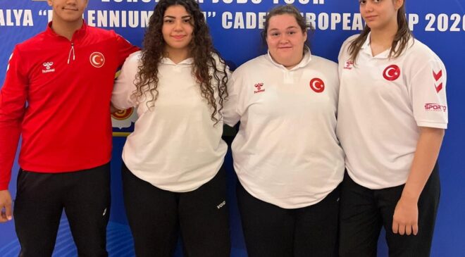 Salihlili 4 judocu Avrupa Kupası’nda milli formayı giyecek