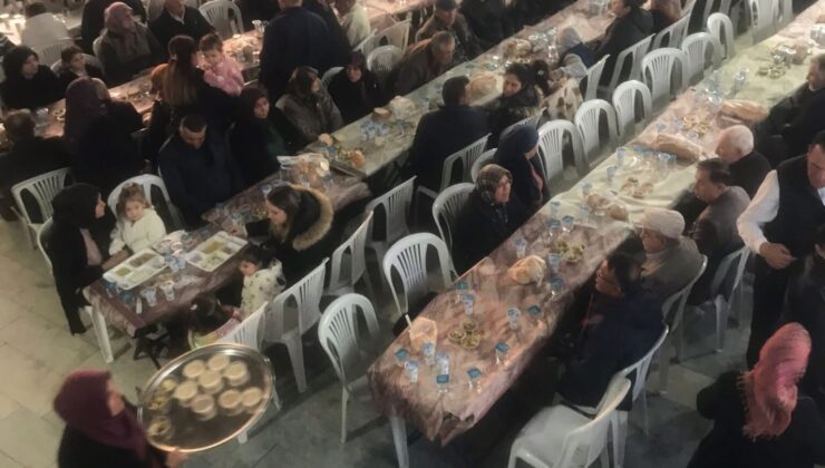 Sarıgöl’de geleneksel Kadir Gecesi iftarı düzenlendi