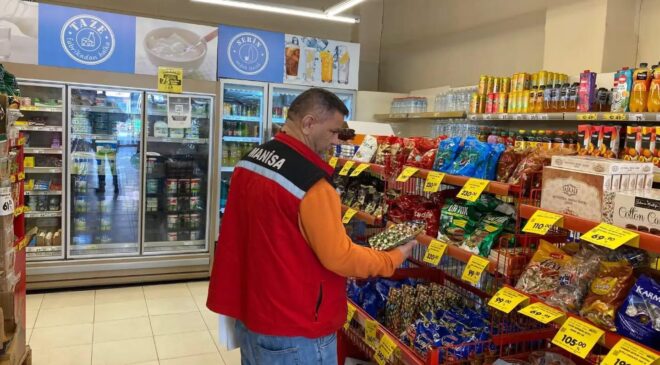 Sarıgöl’de gıda işletmeleri mercek altında