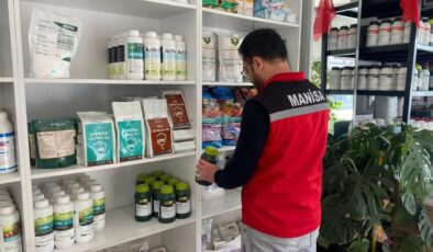 Sarıgöl’de gübre ve zirai ilaç satış noktaları denetlendi