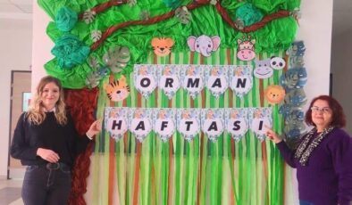 Sarıgöl’de Orman Haftası Panosu büyük ilgi gördü