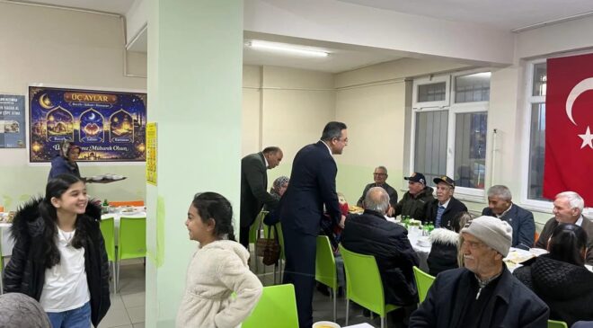 Sarıgöl’de şehit aileleri ve gaziler onuruna iftar programı