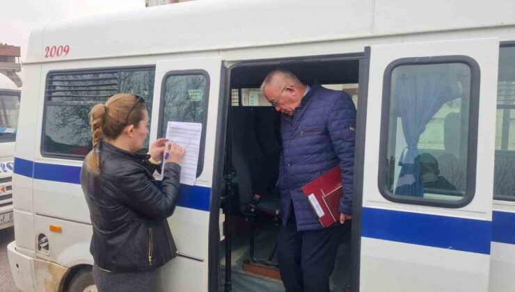 Sarıgöl’de servislere kapsamlı denetim