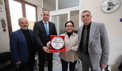 Şehzadeler’de kadın muhtarlara 8 Mart ziyareti