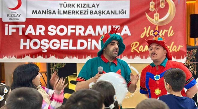 Türk Kızılay Manisa’dan, yetimler için özel iftar