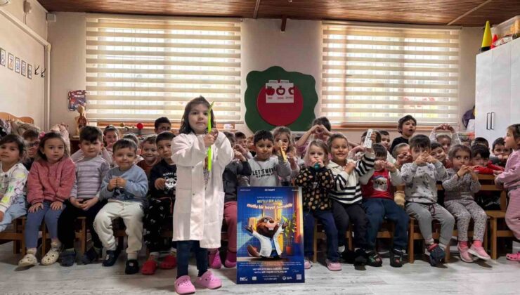 Yunusemreli miniklere ağız ve diş sağlığı semineri