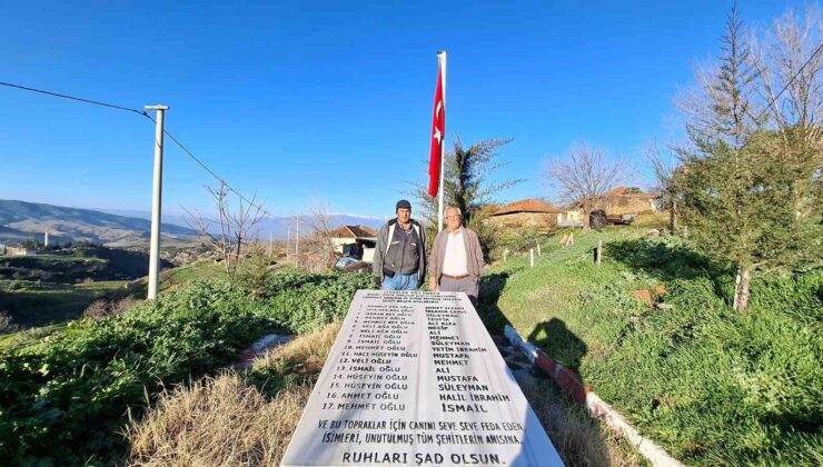 Ziyanlar Mahallesi şehitlerini unutmadı