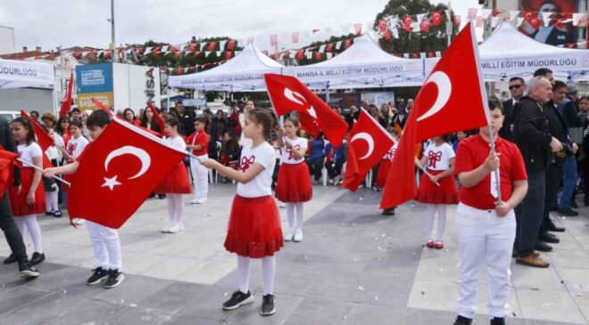 Manisa’da 23 Nisan Çocuk Bayramı kutlandı