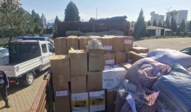 Manisa’da mart ayında tonlarca kaçak ürün ele geçirildi
