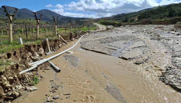 Ziyanlar Mahallesi’nde taşkın alarmı