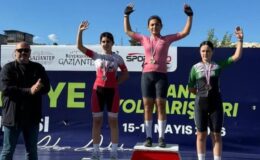 Akhisarlı pedallar Gaziantep’te zirveye çıktı