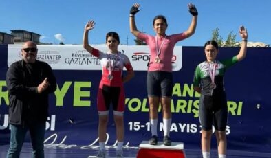 Akhisarlı pedallar Gaziantep’te zirveye çıktı