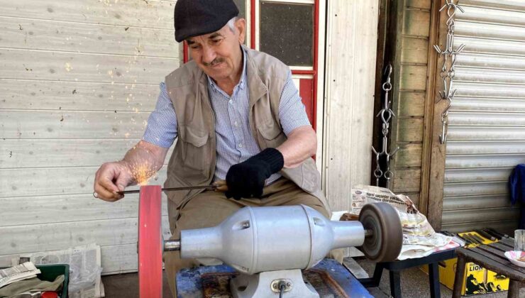 Bıçakçılarda bayram mesaisi