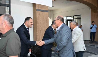 Demirci’de geleneksel bayramlaşma programına yoğun katılım