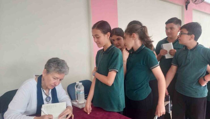 Koca Seyit’in yazarı öğrencilerle buluştu