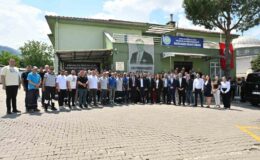 Manisa Büyükşehir yönetimi personelle bayramlaştı