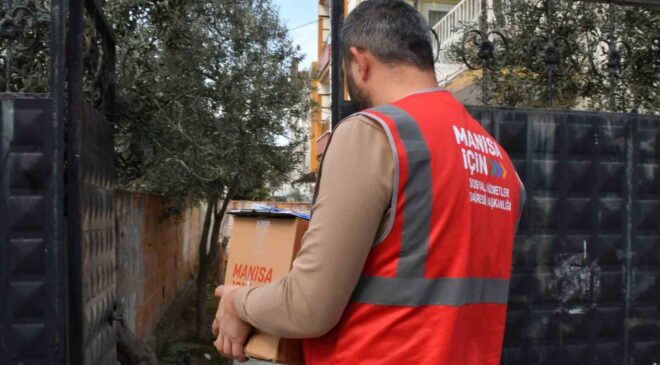 Manisa Büyükşehir’den bayram öncesi gönüllere dokunan destek