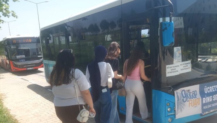 Manisa Kitap Fuarı’na Büyükşehir’den ücretsiz ulaşım desteği
