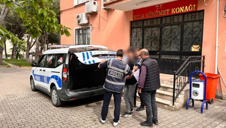 Manisa’da kesinleşmiş hapis cezası bulunan şahıs tutuklandı