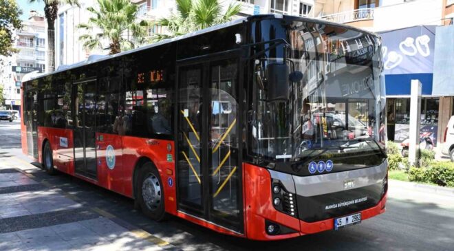 Manisa’da toplu taşıma 5 gün boyunca ücretsiz olacak