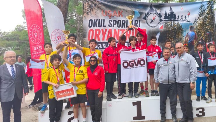 Oryantiring Türkiye ikinciliği Manisa’ya geldi
