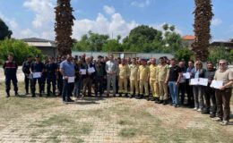 Sarıgöl’de 95 kişiye yangın eğitimi