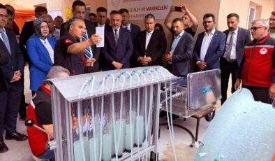 Türkiye’nin ilk zirai mücadele test istasyonu Sarıgöl’de açıldı