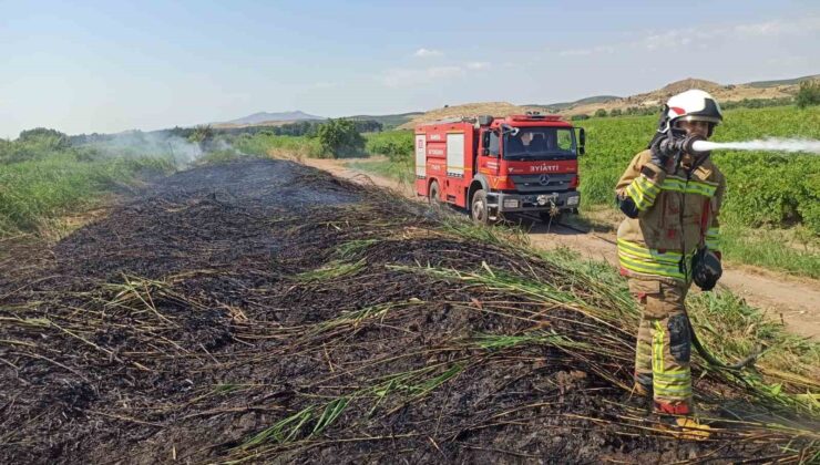 Aşırı sıcaklar Manisa’yı ateş çemberine çevirdi