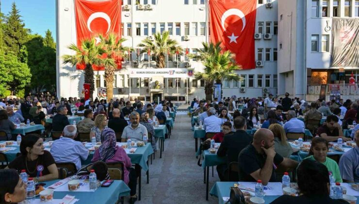 Jandarmanın 187. kuruluş yılı Manisa’da şehit aileleri ve gazilerle kutlandı