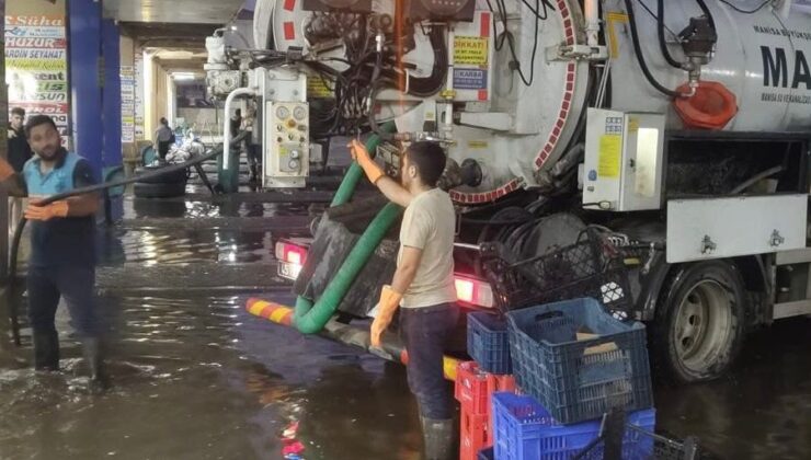 Manisa Büyükşehir Belediyesi’nden Salihli’deki sel mağdurlarına destek