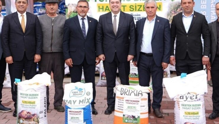 Manisa’da çiftçiye gübre, yem ve tohum desteği başlıyor
