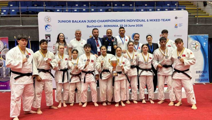 Manisalı judocular Balkan Şampiyonası’ndan madalyalarla döndü