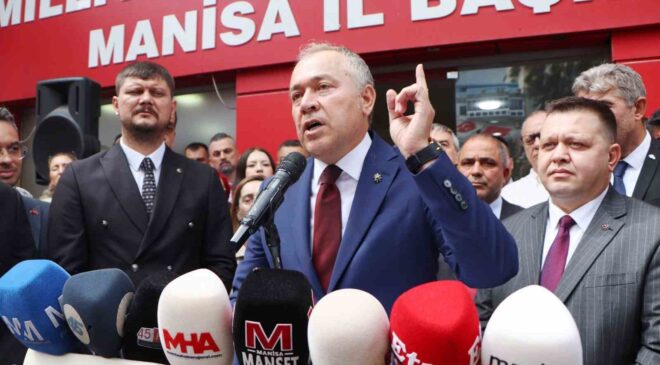 MHP Manisa’da devir teslim töreninde birlik ve Cumhur İttifakı vurgusu